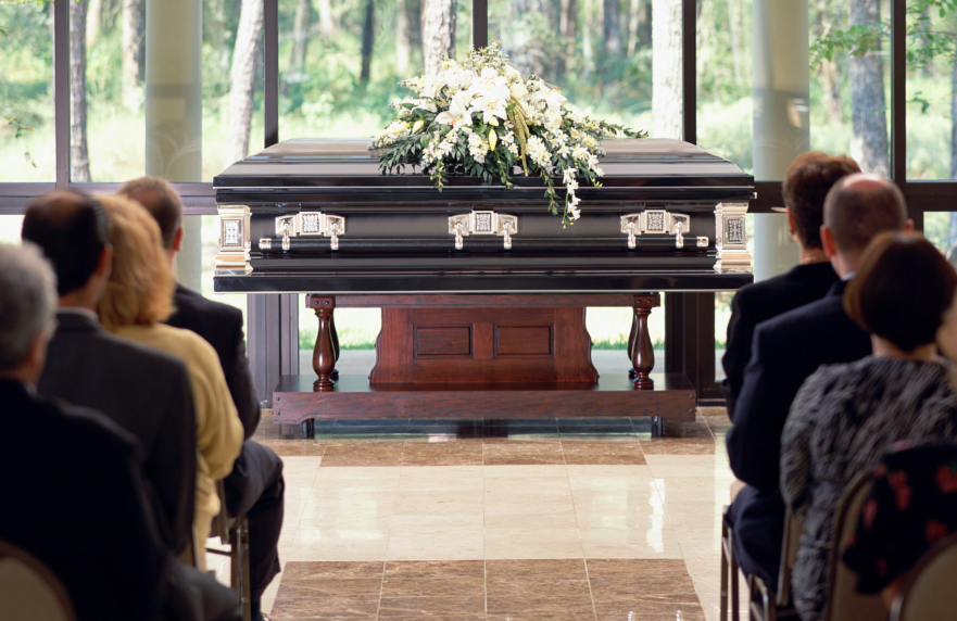 burial service